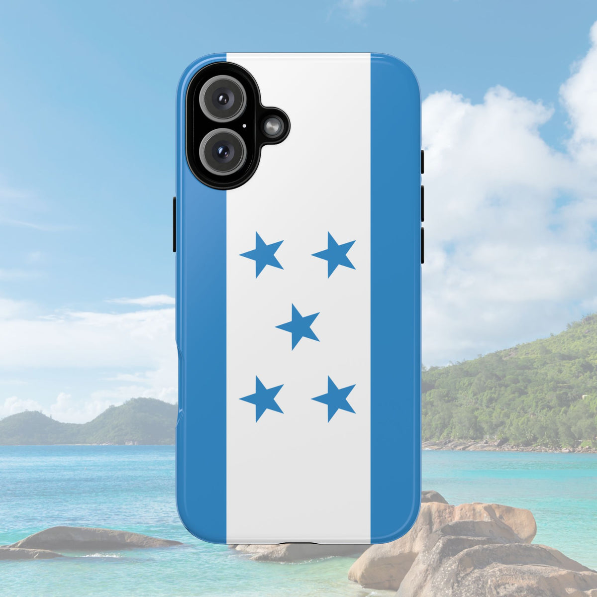 Honduras Flag Tough Phone Case - Irie Blues Boutique