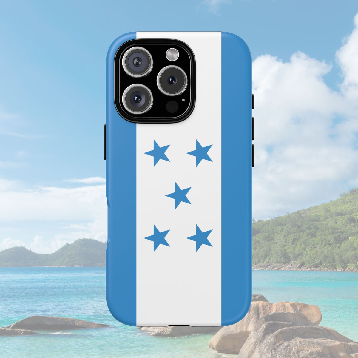 Honduras Flag Tough Phone Case - Irie Blues Boutique