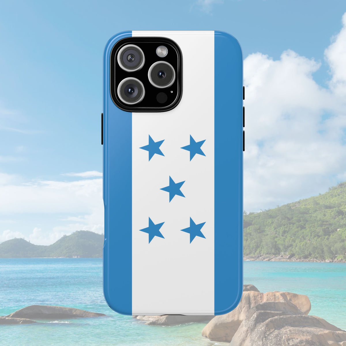 Honduras Flag Tough Phone Case - Irie Blues Boutique