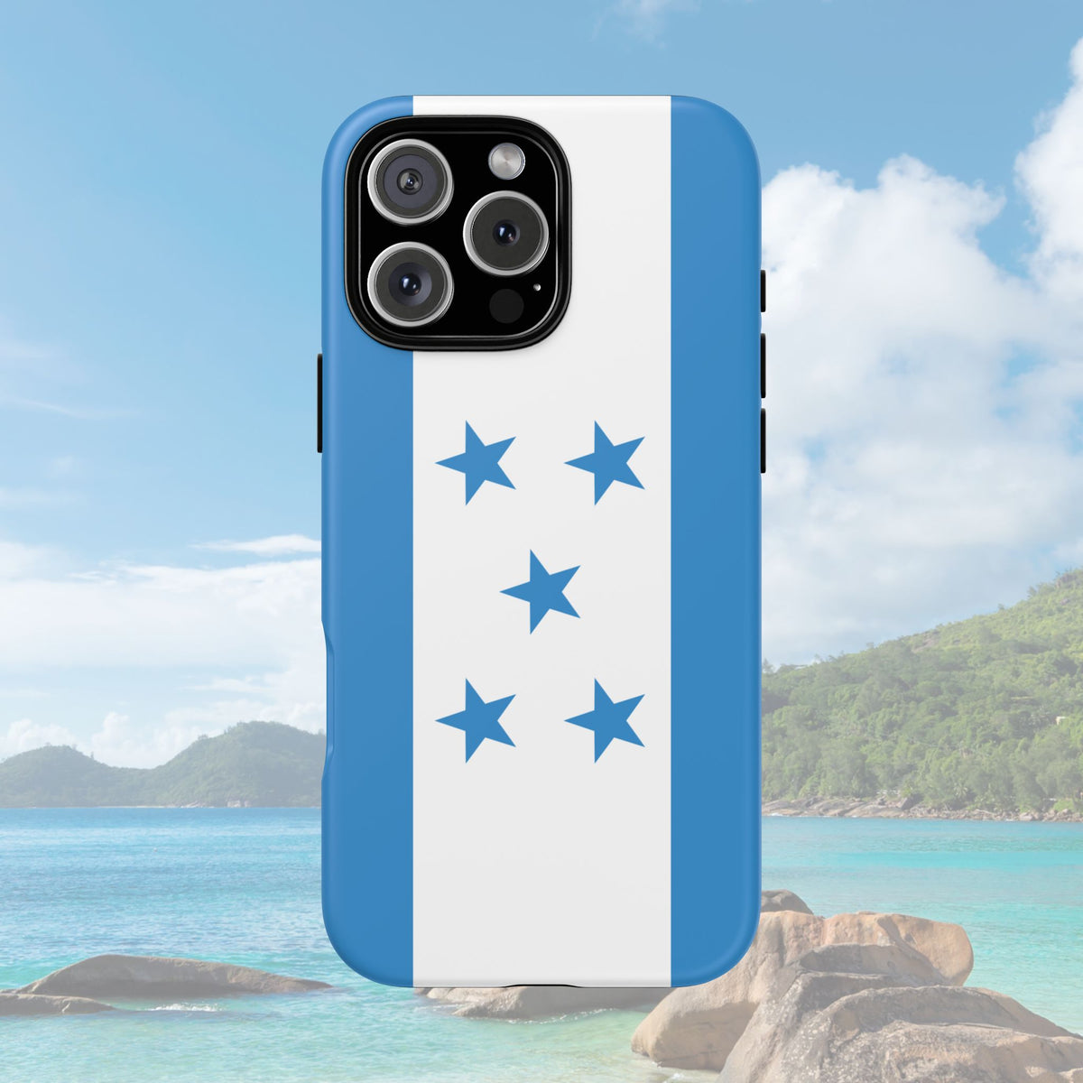 Honduras Flag Tough Phone Case - Irie Blues Boutique