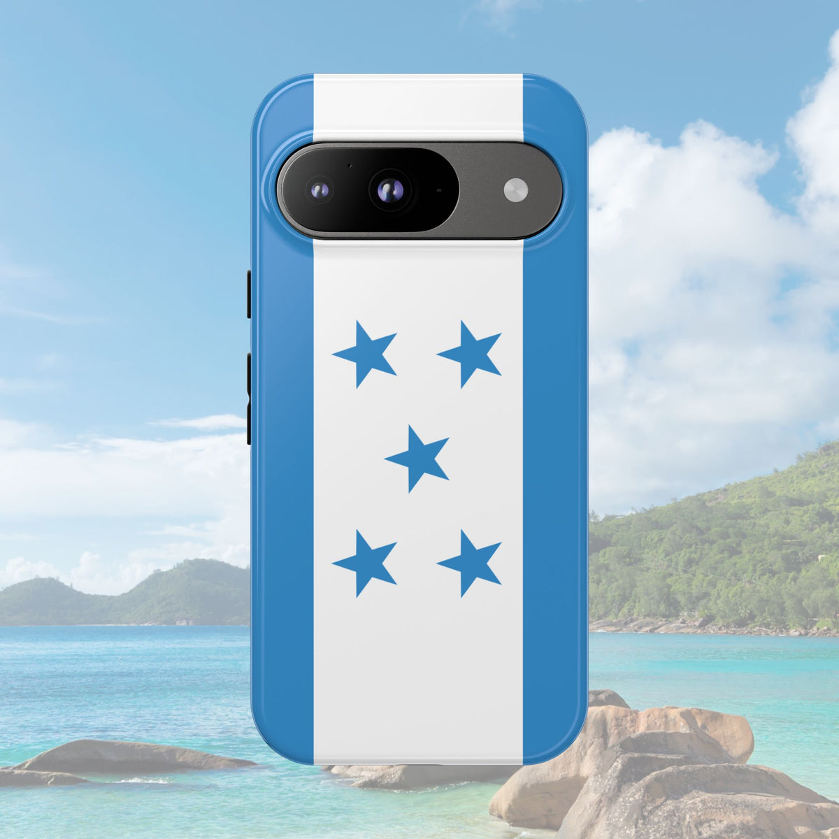 Honduras Flag Tough Phone Case - Irie Blues Boutique