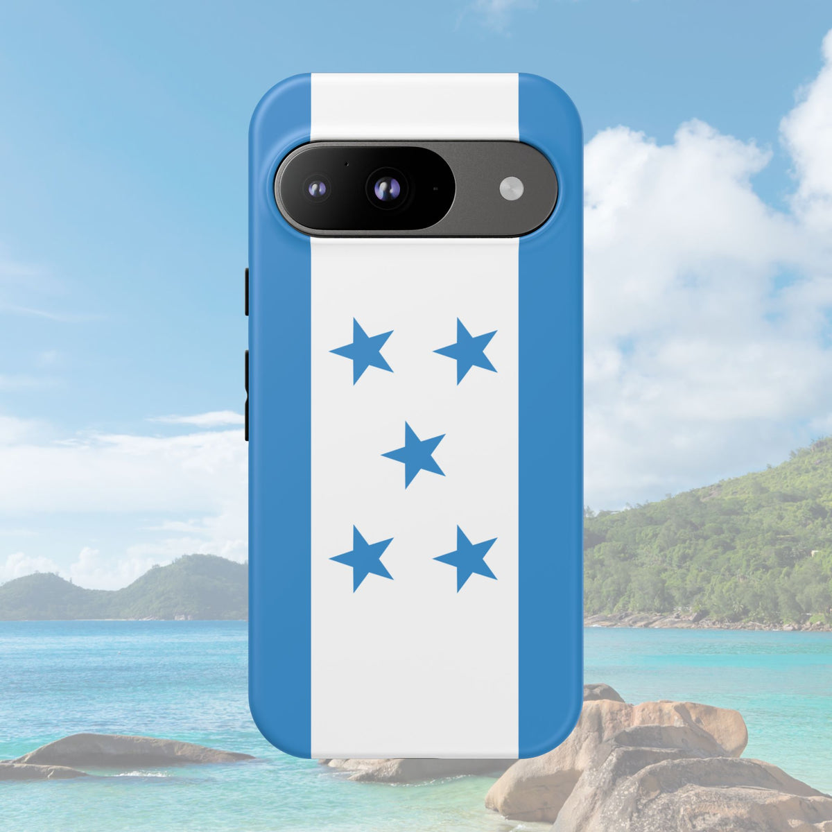 Honduras Flag Tough Phone Case - Irie Blues Boutique