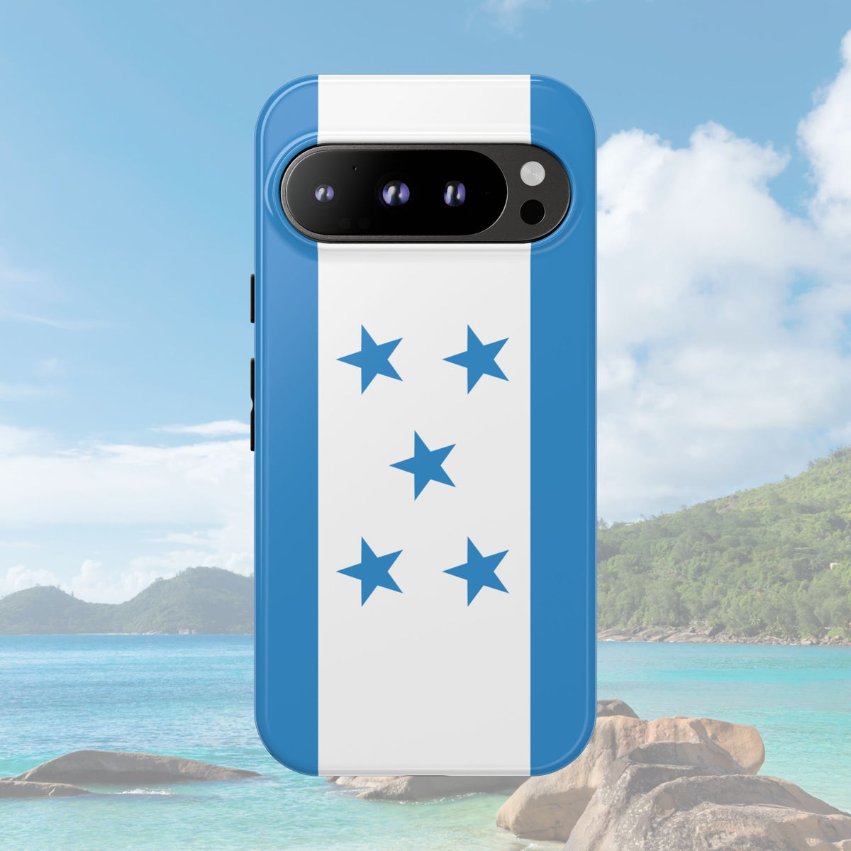 Honduras Flag Tough Phone Case - Irie Blues Boutique