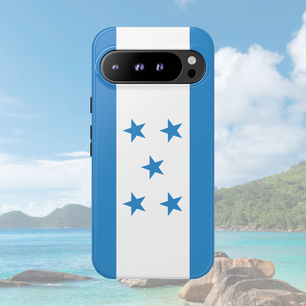 Honduras Flag Tough Phone Case - Irie Blues Boutique