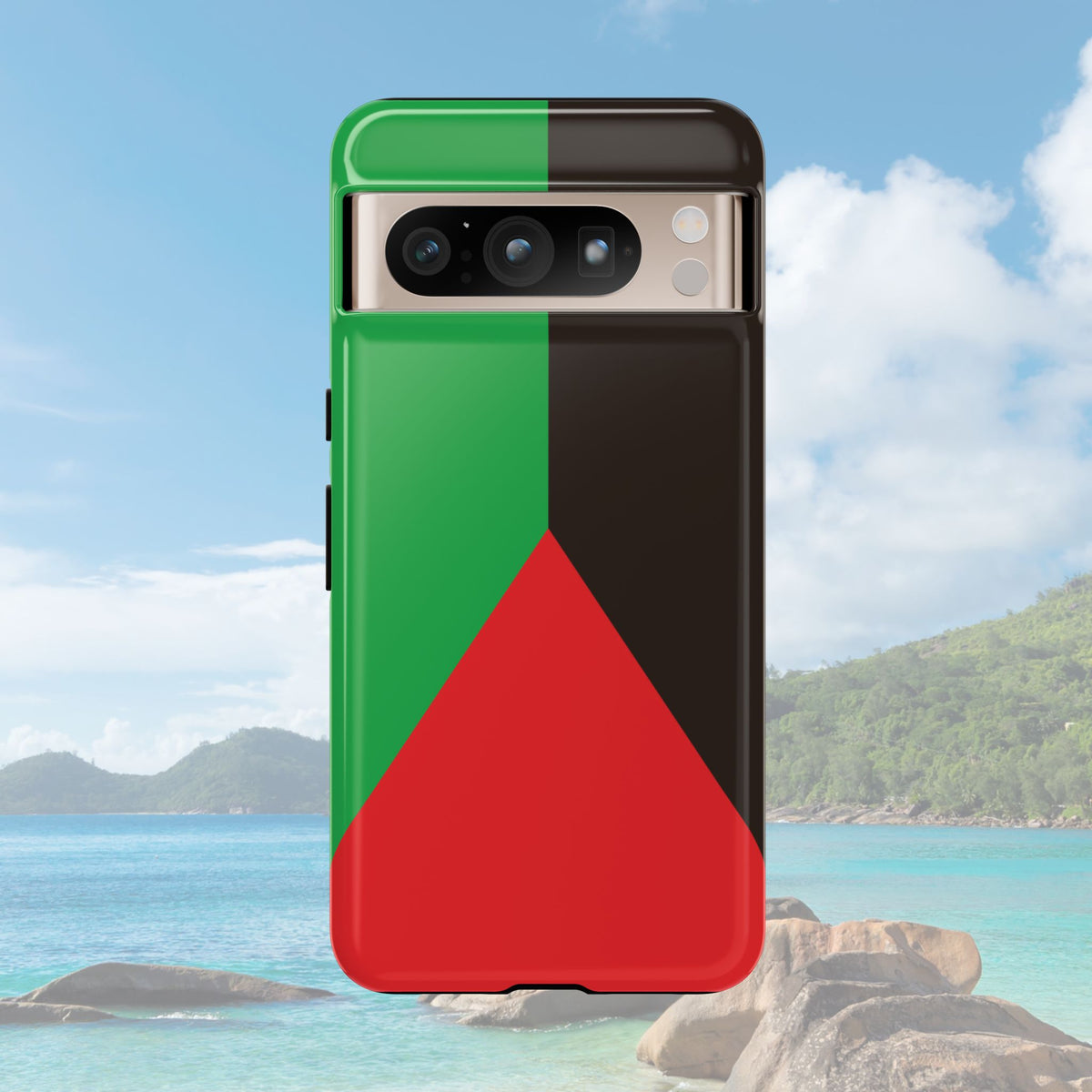 Martinique Flag Tough Phone Case - Irie Blues Boutique