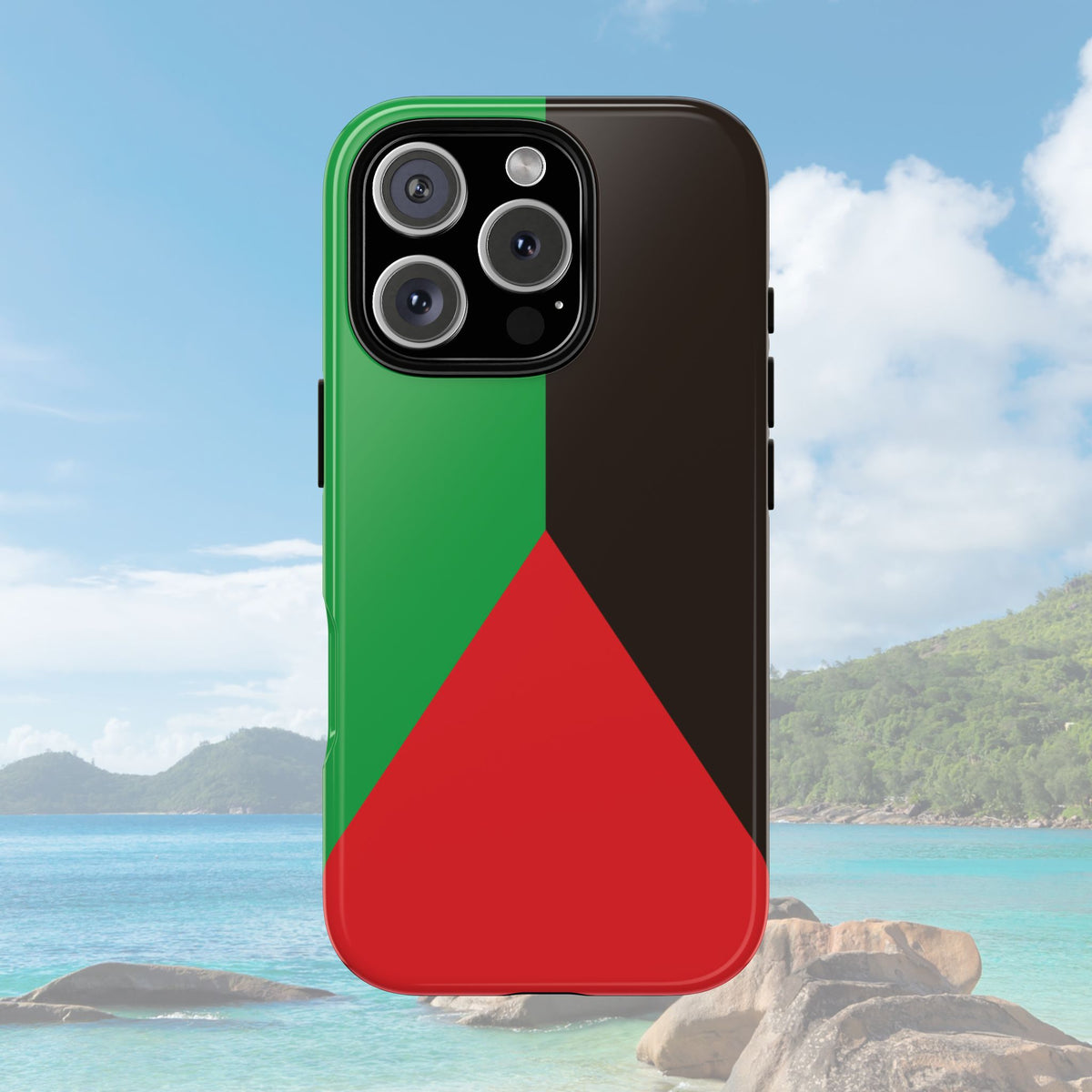 Martinique Flag Tough Phone Case - Irie Blues Boutique