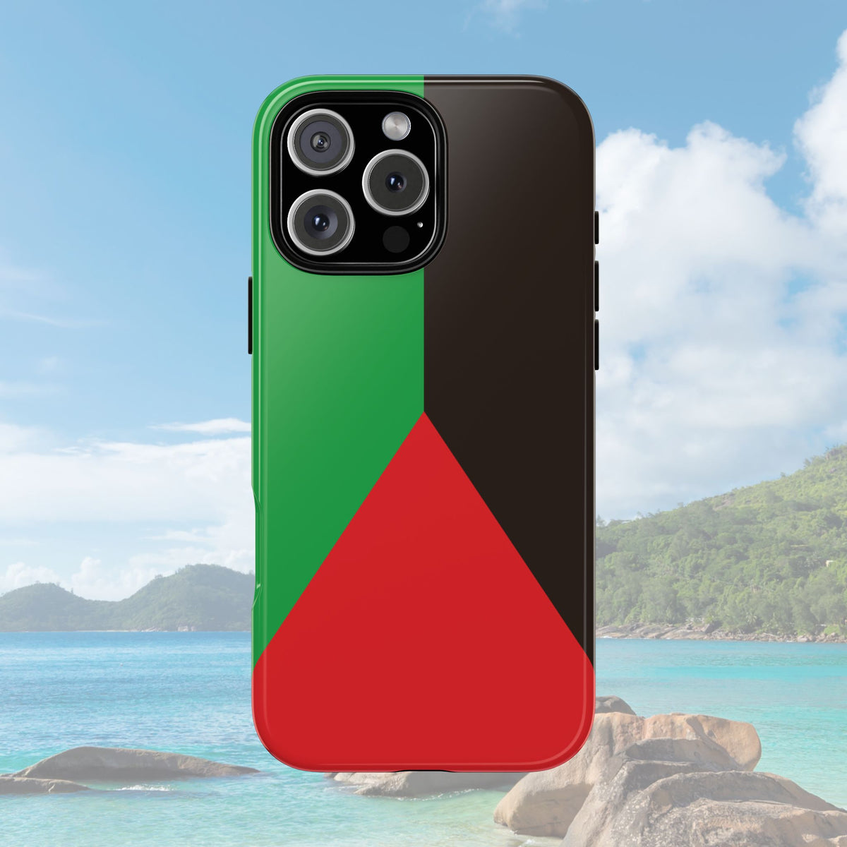 Martinique Flag Tough Phone Case - Irie Blues Boutique