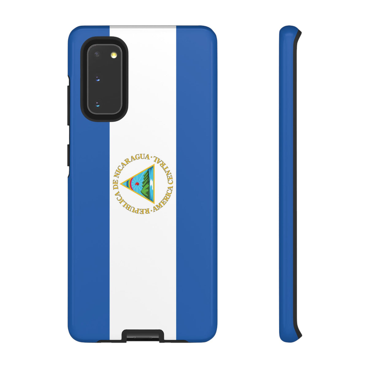 Nicaragua Flag Tough Phone Case - Irie Blues Boutique