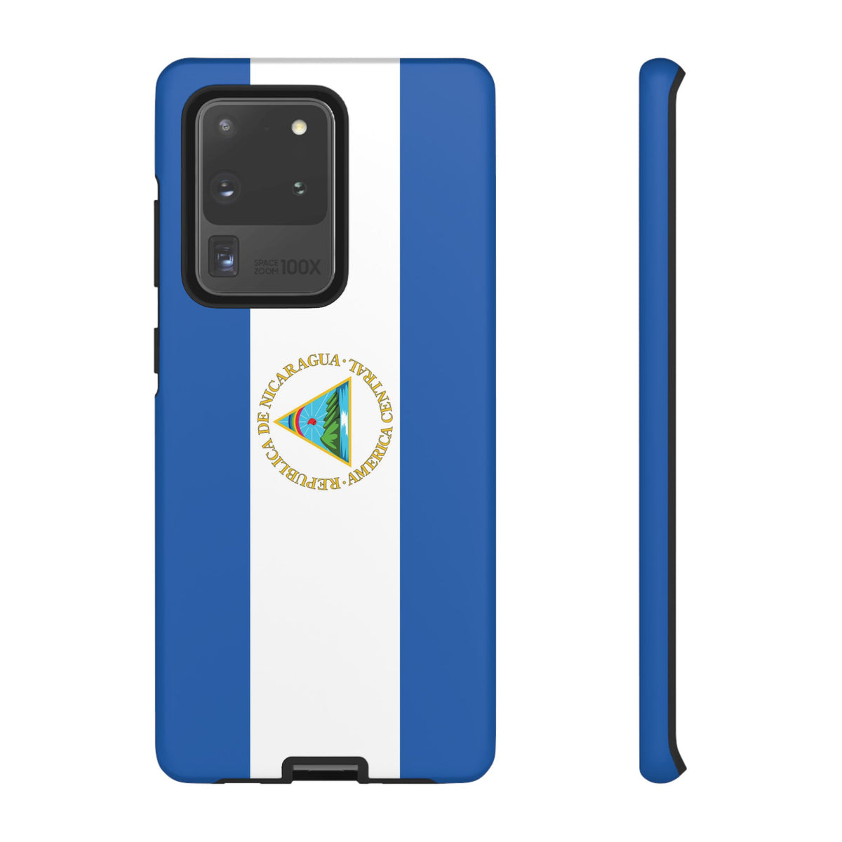 Nicaragua Flag Tough Phone Case - Irie Blues Boutique