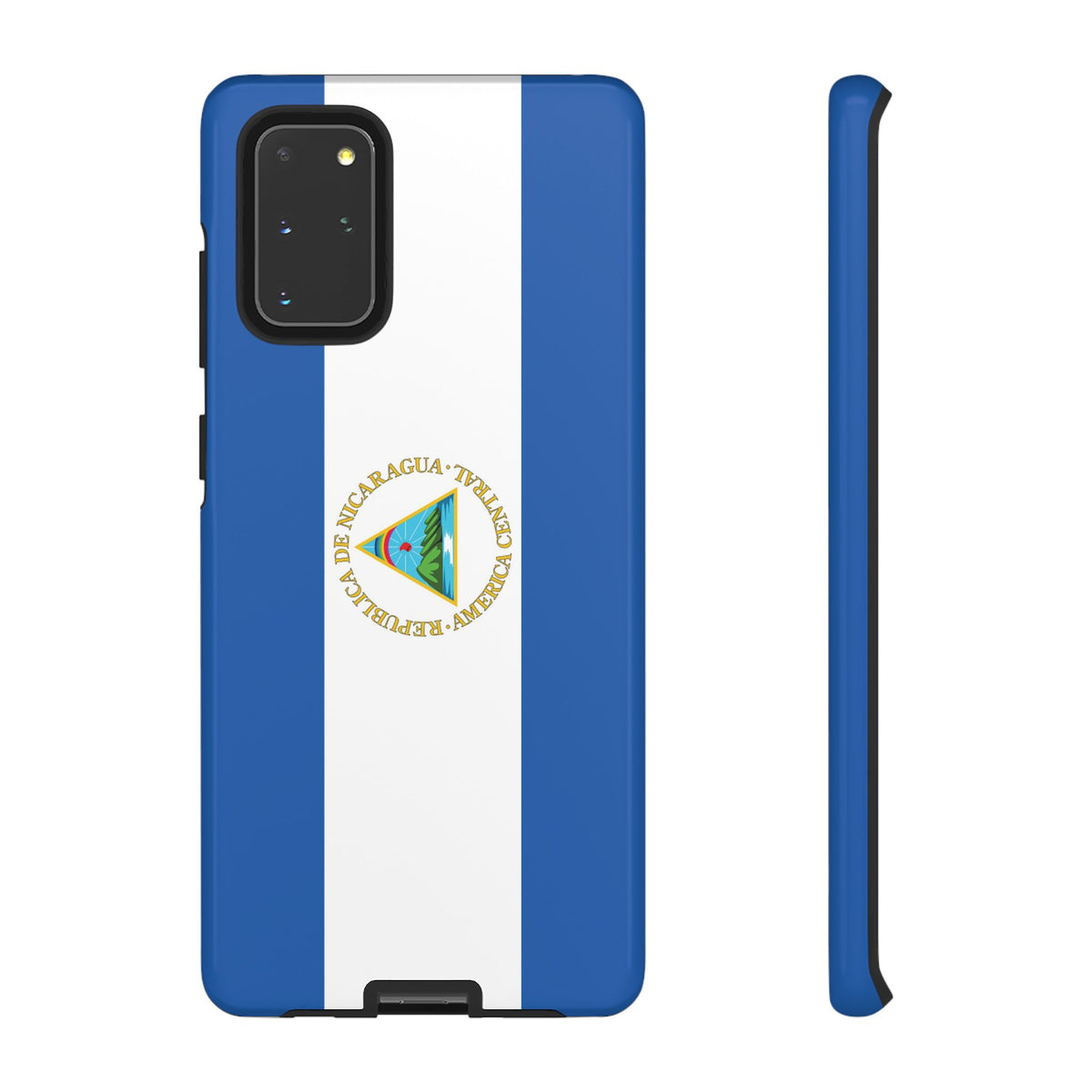 Nicaragua Flag Tough Phone Case - Irie Blues Boutique