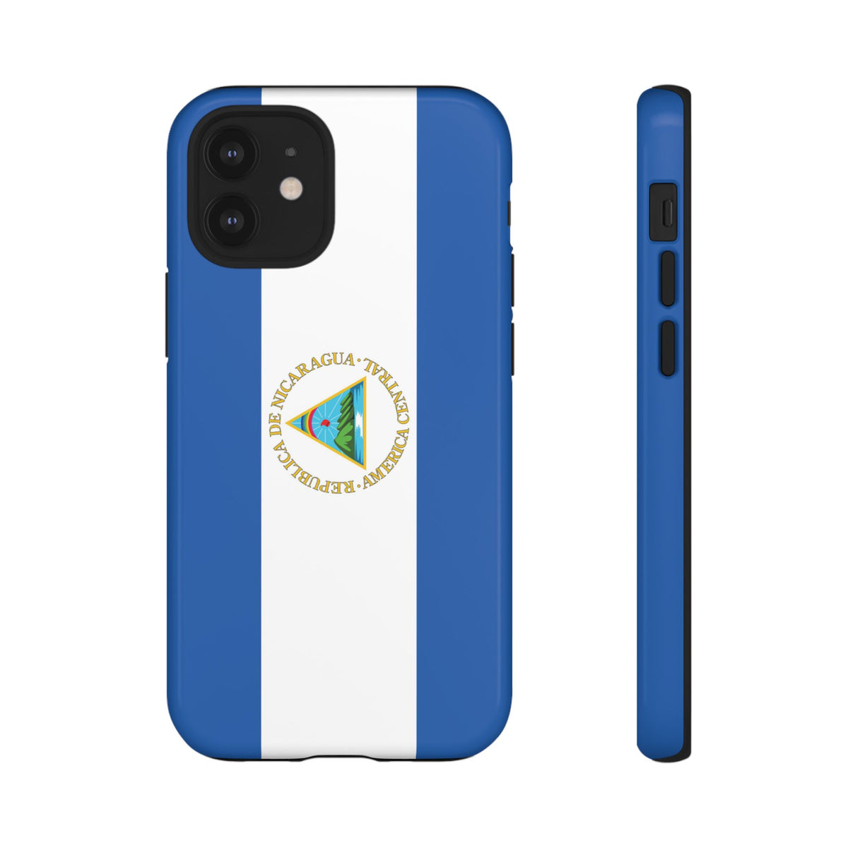 Nicaragua Flag Tough Phone Case - Irie Blues Boutique