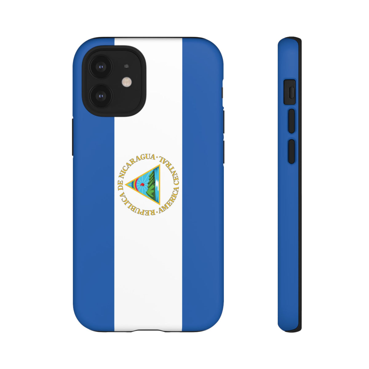 Nicaragua Flag Tough Phone Case - Irie Blues Boutique