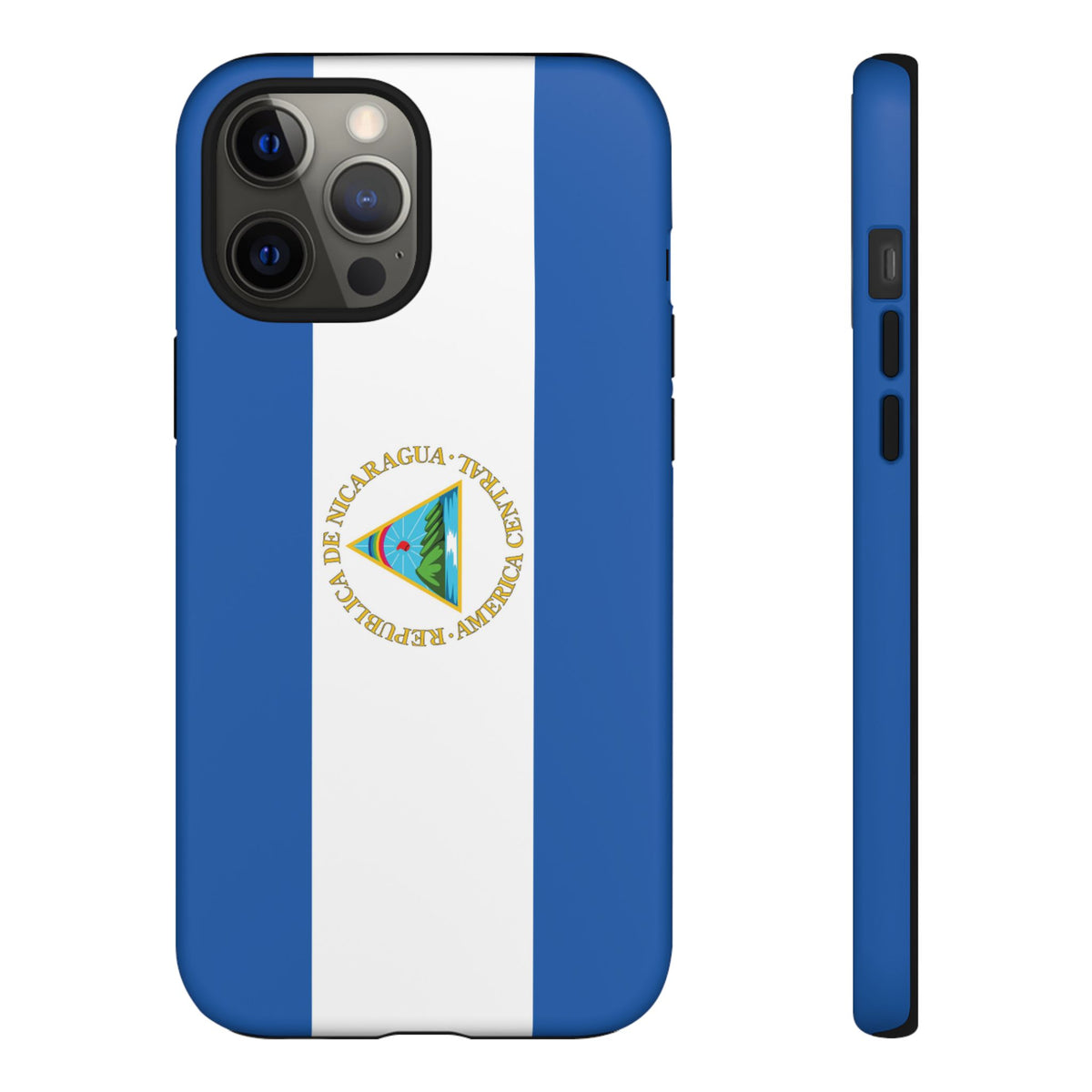 Nicaragua Flag Tough Phone Case - Irie Blues Boutique
