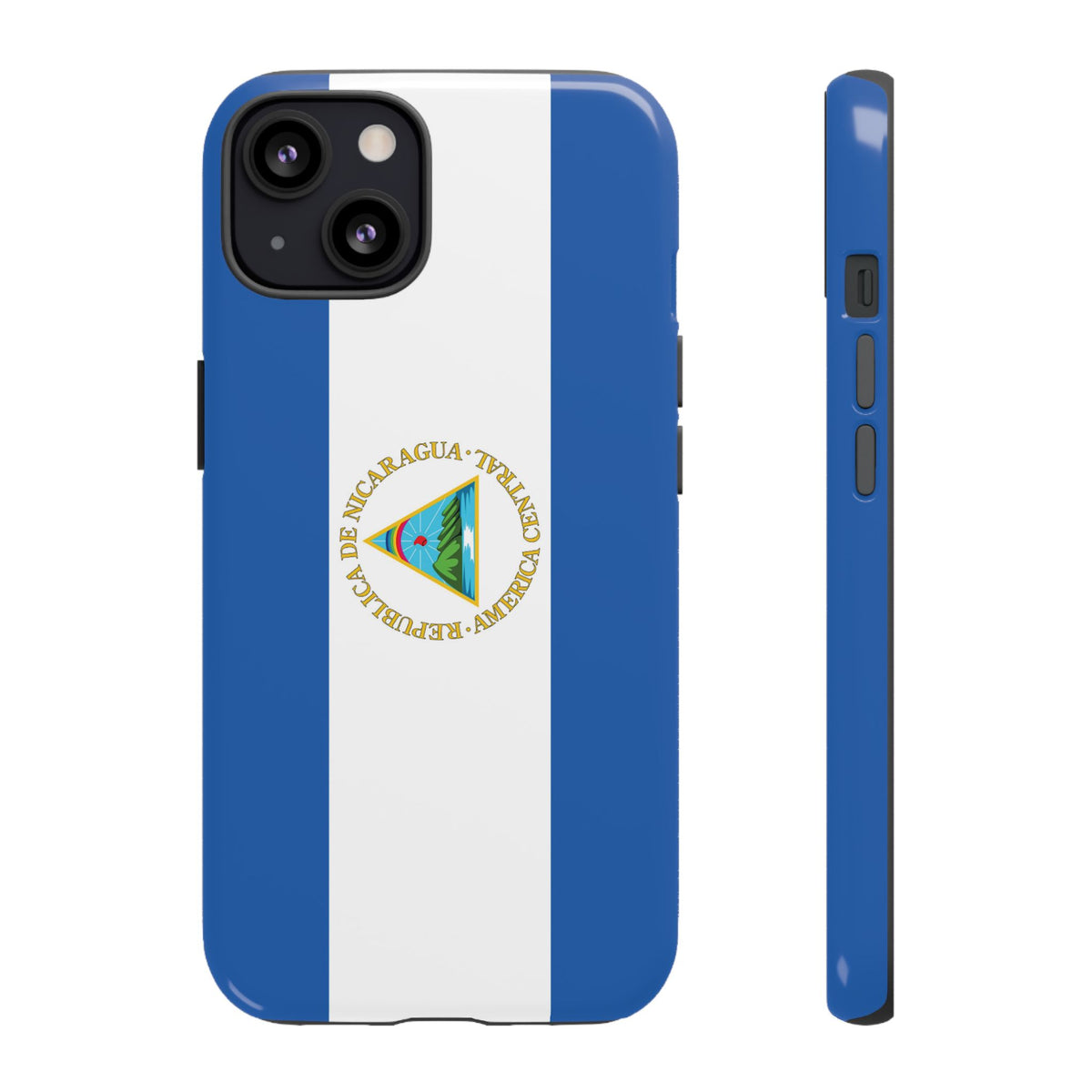 Nicaragua Flag Tough Phone Case - Irie Blues Boutique