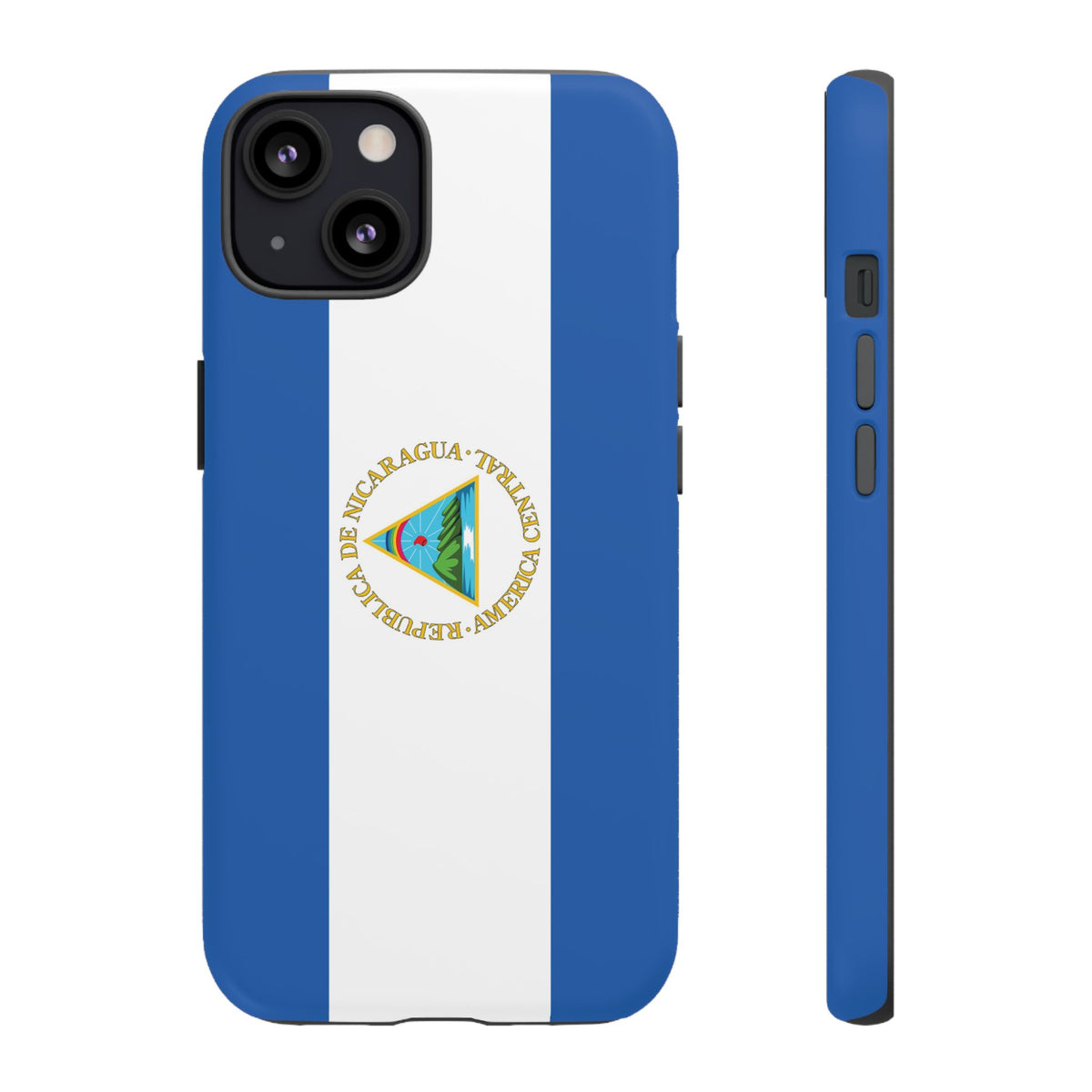 Nicaragua Flag Tough Phone Case - Irie Blues Boutique