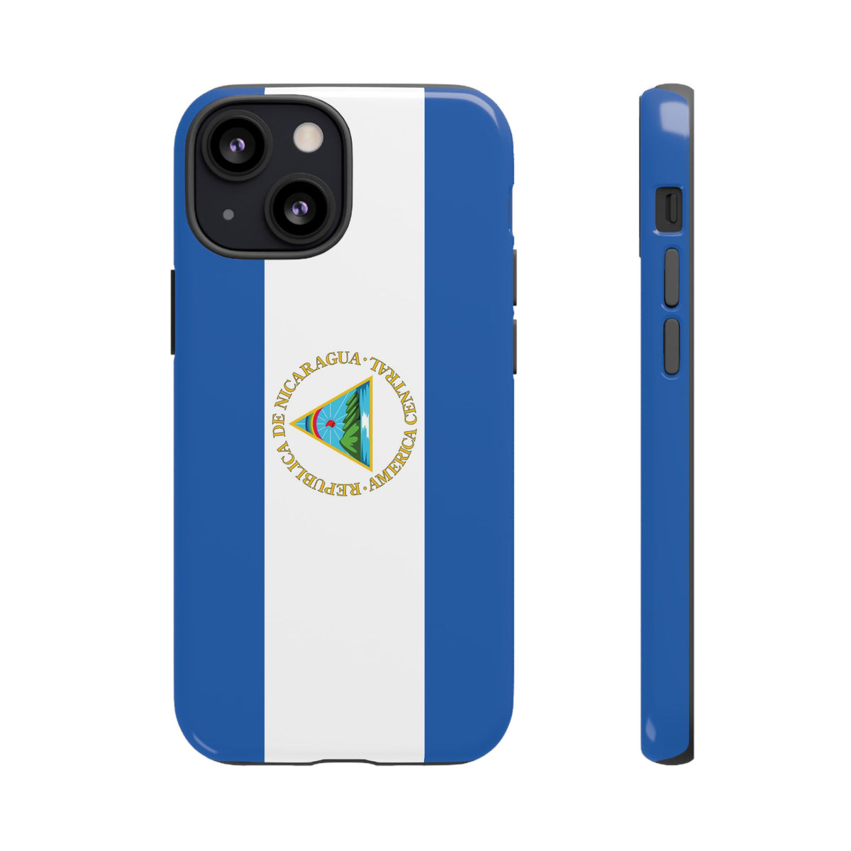 Nicaragua Flag Tough Phone Case - Irie Blues Boutique