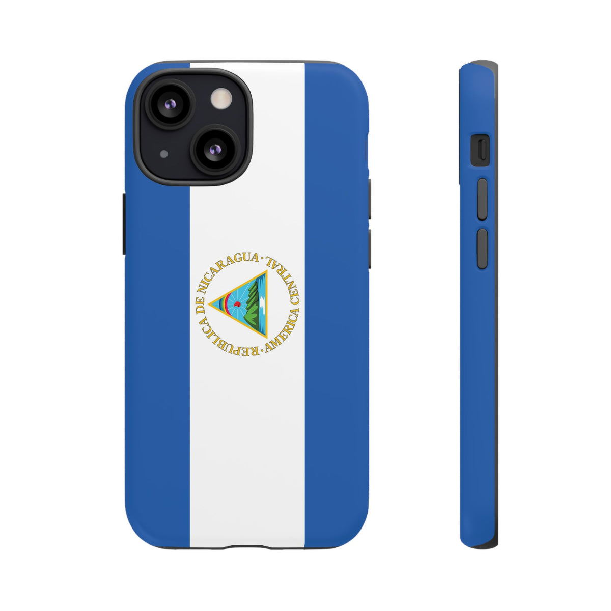 Nicaragua Flag Tough Phone Case - Irie Blues Boutique