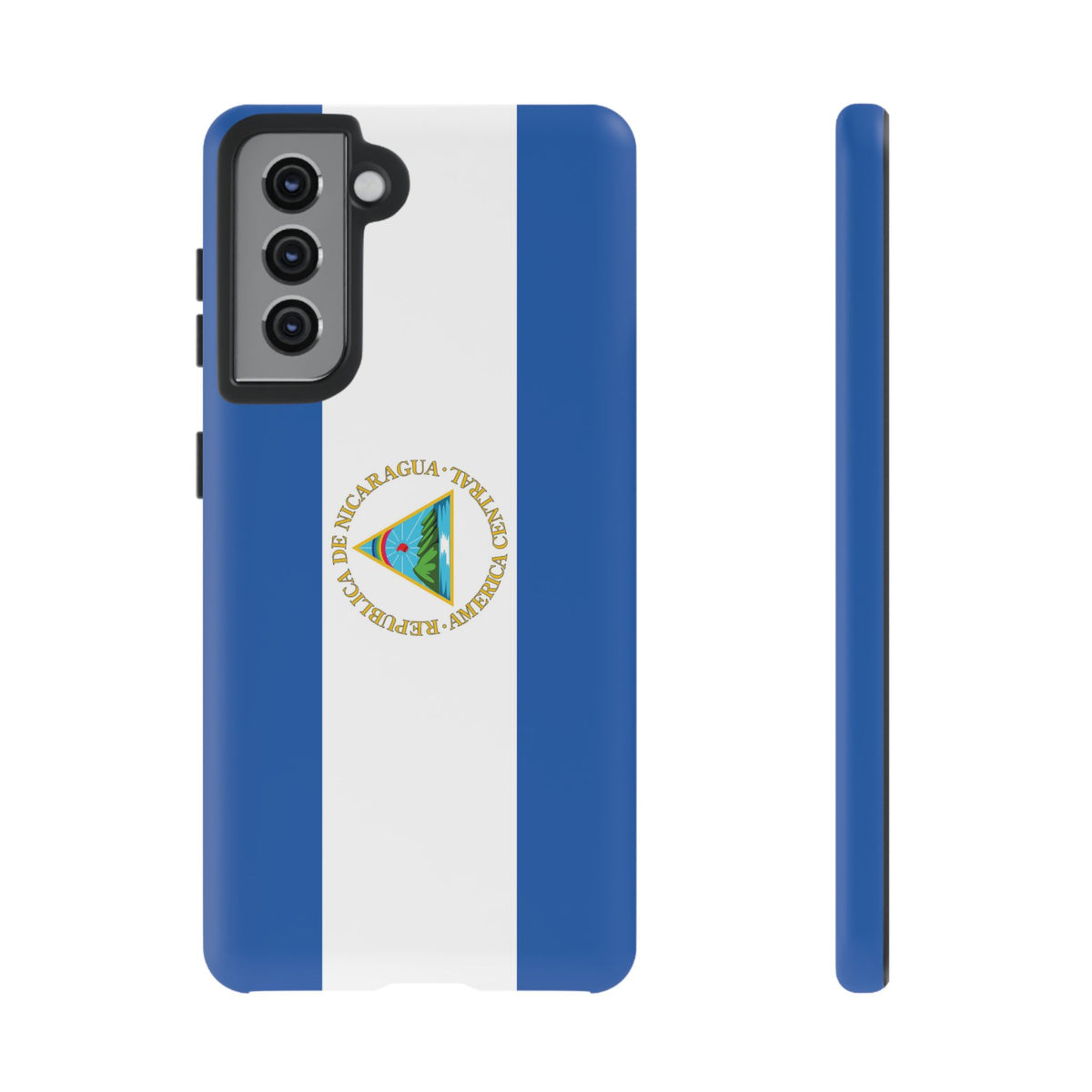 Nicaragua Flag Tough Phone Case - Irie Blues Boutique