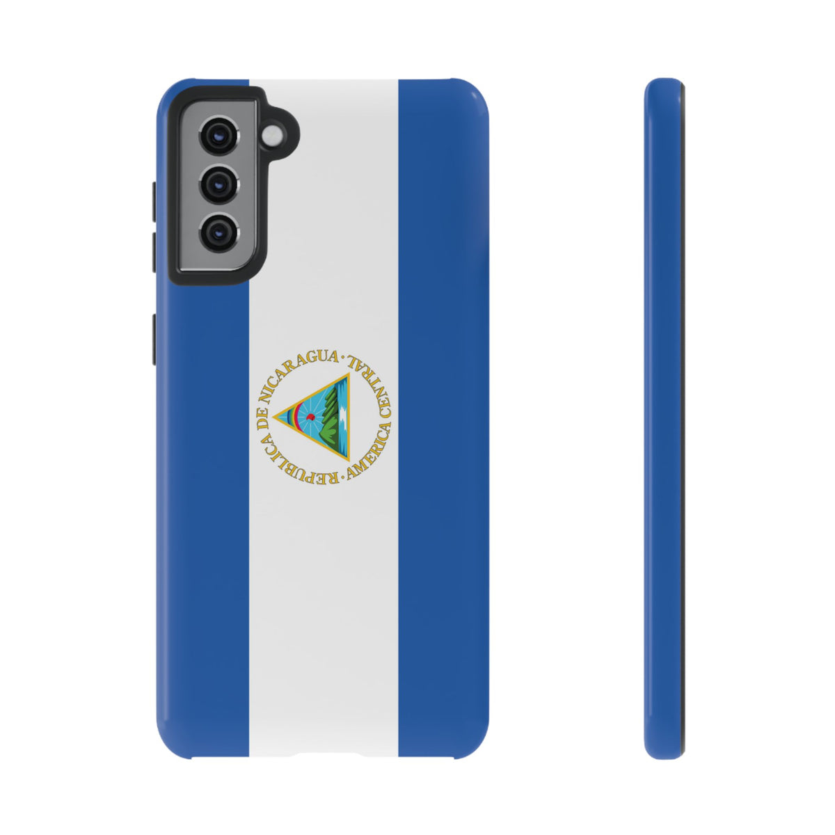 Nicaragua Flag Tough Phone Case - Irie Blues Boutique