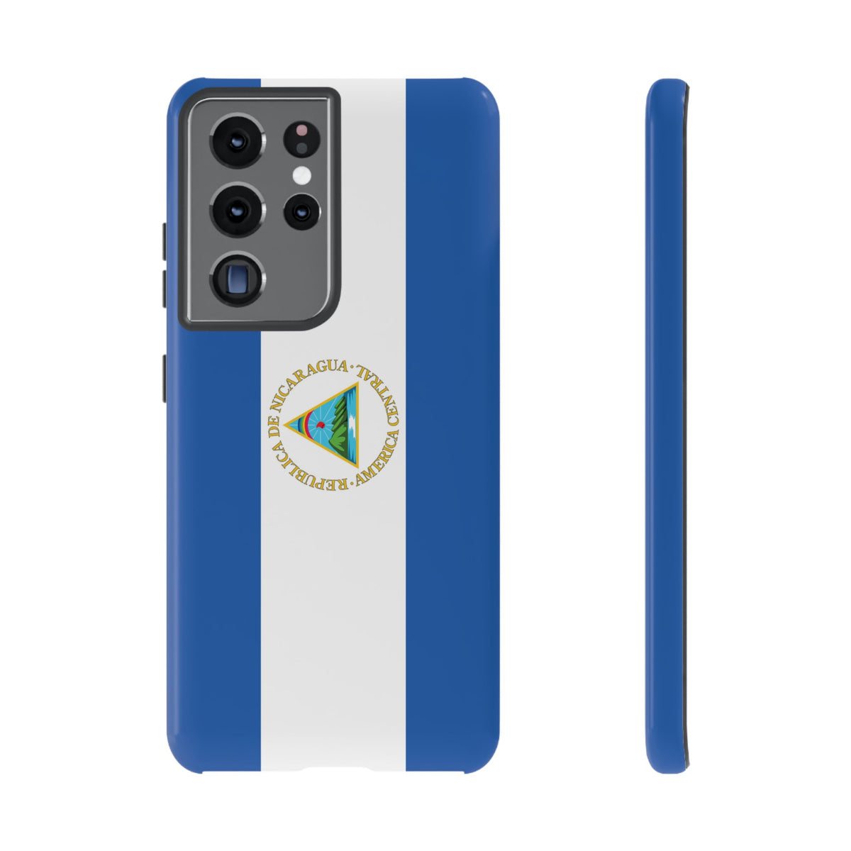 Nicaragua Flag Tough Phone Case - Irie Blues Boutique