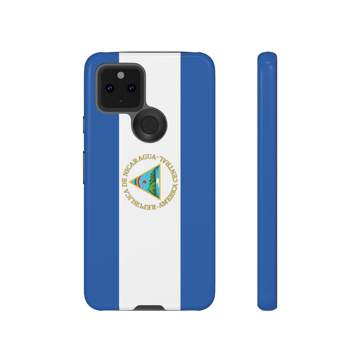 Nicaragua Flag Tough Phone Case - Irie Blues Boutique
