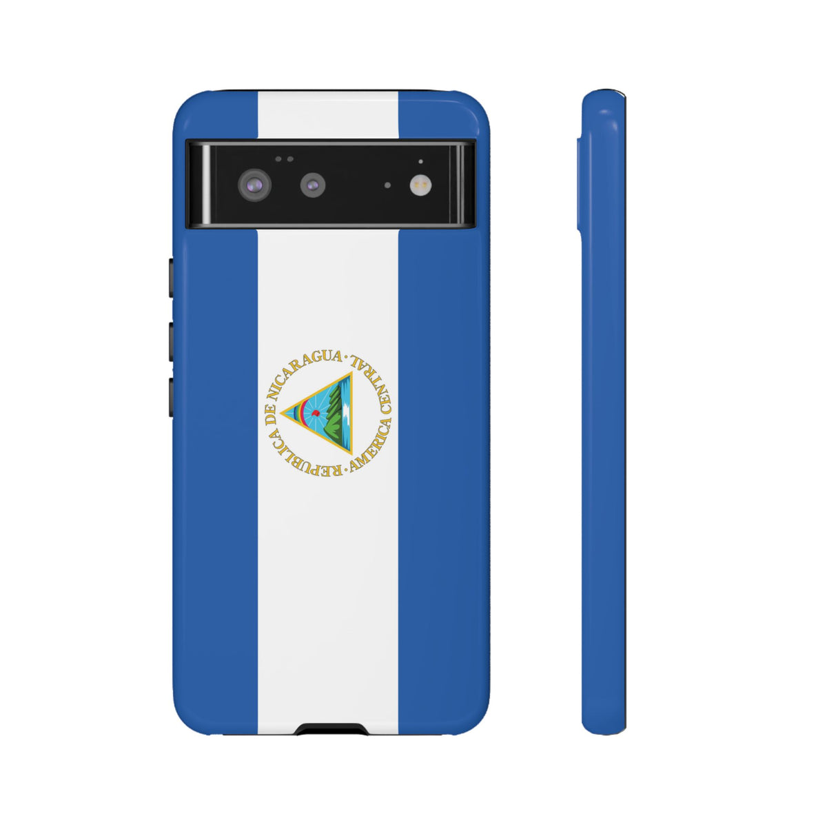 Nicaragua Flag Tough Phone Case - Irie Blues Boutique