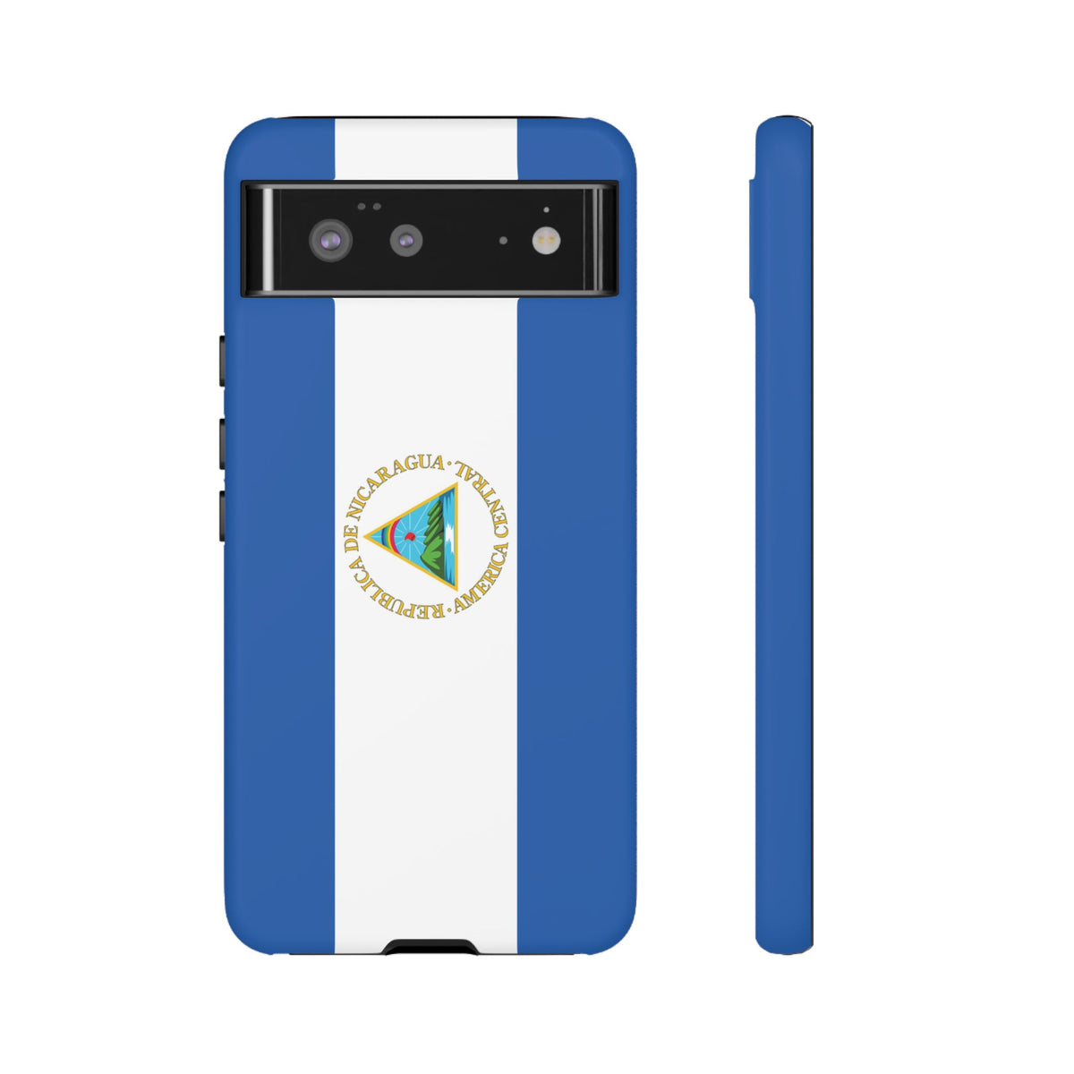 Nicaragua Flag Tough Phone Case - Irie Blues Boutique
