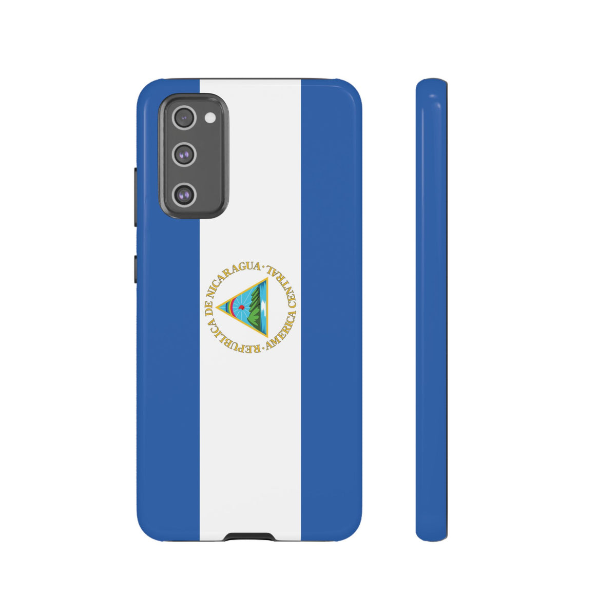 Nicaragua Flag Tough Phone Case - Irie Blues Boutique