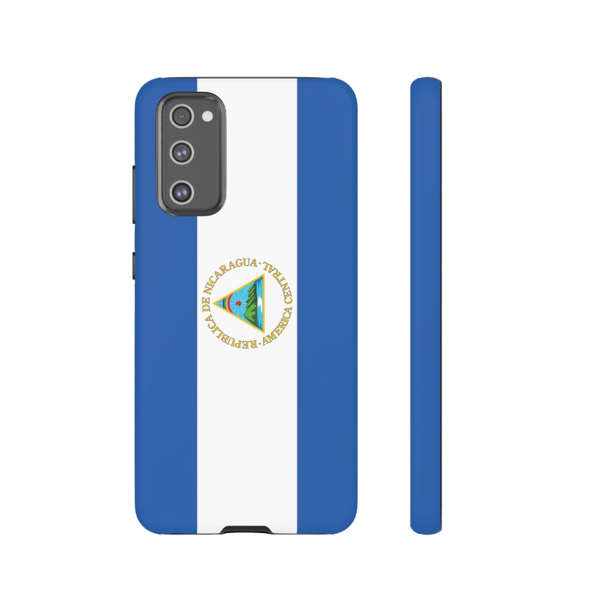 Nicaragua Flag Tough Phone Case - Irie Blues Boutique