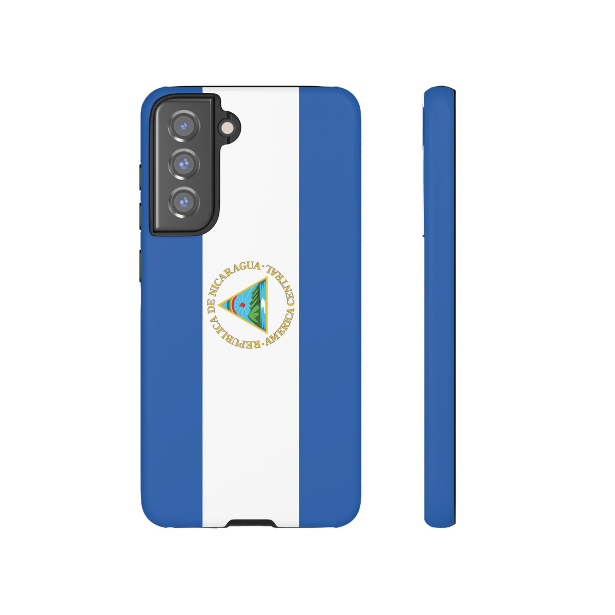 Nicaragua Flag Tough Phone Case - Irie Blues Boutique