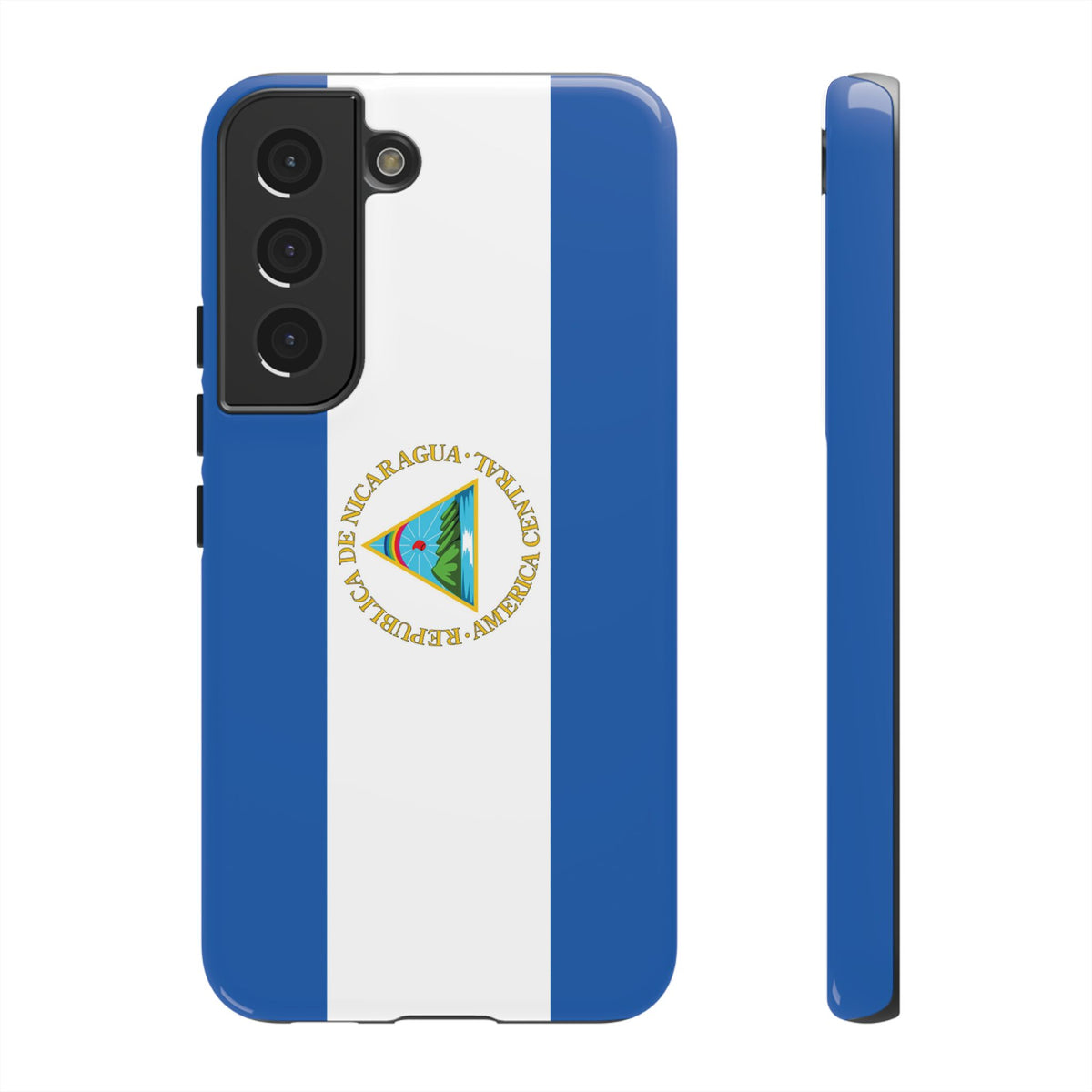 Nicaragua Flag Tough Phone Case - Irie Blues Boutique