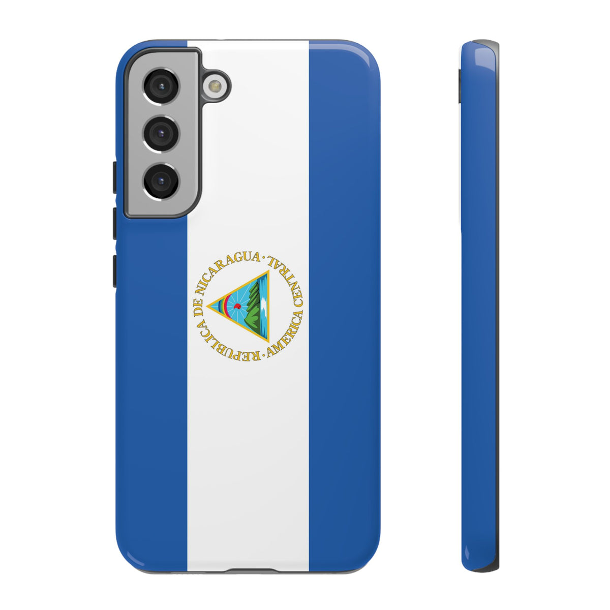 Nicaragua Flag Tough Phone Case - Irie Blues Boutique