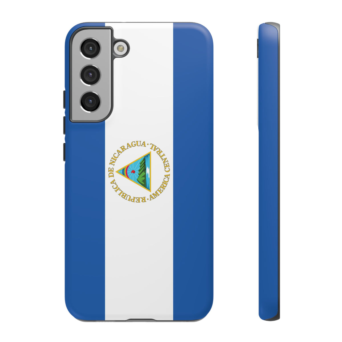 Nicaragua Flag Tough Phone Case - Irie Blues Boutique