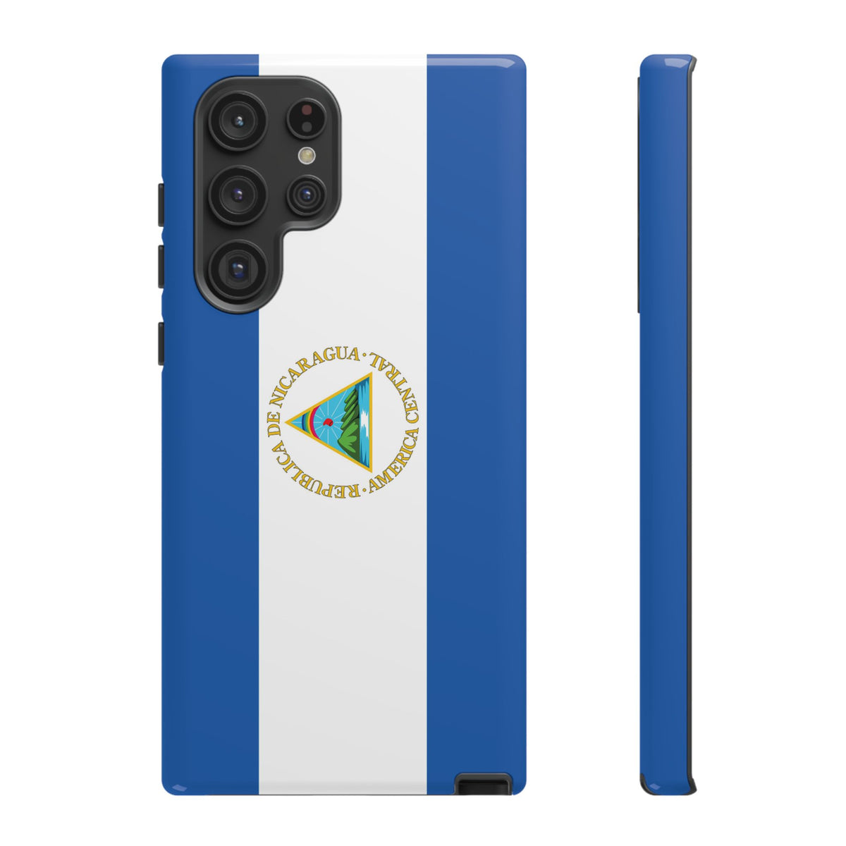 Nicaragua Flag Tough Phone Case - Irie Blues Boutique