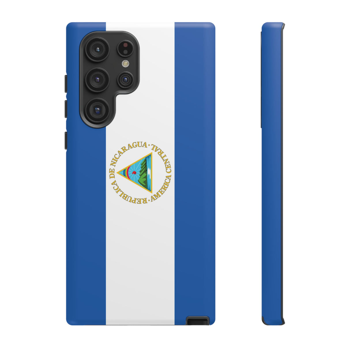 Nicaragua Flag Tough Phone Case - Irie Blues Boutique