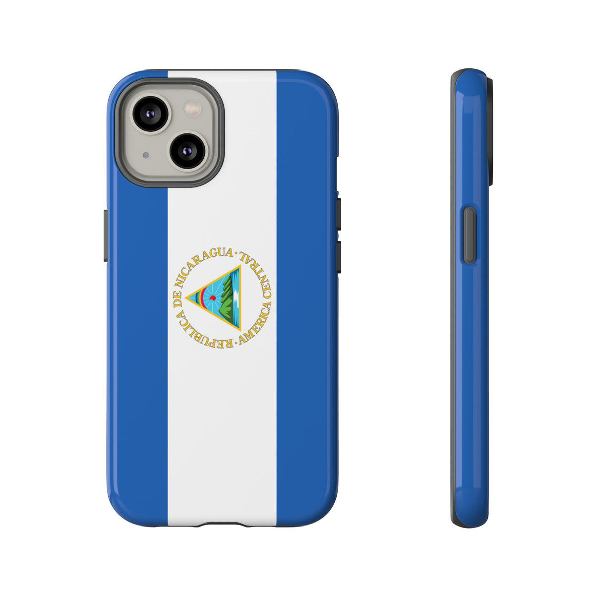 Nicaragua Flag Tough Phone Case - Irie Blues Boutique