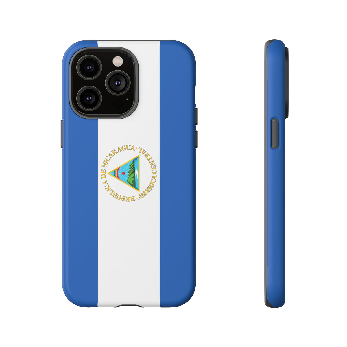 Nicaragua Flag Tough Phone Case - Irie Blues Boutique