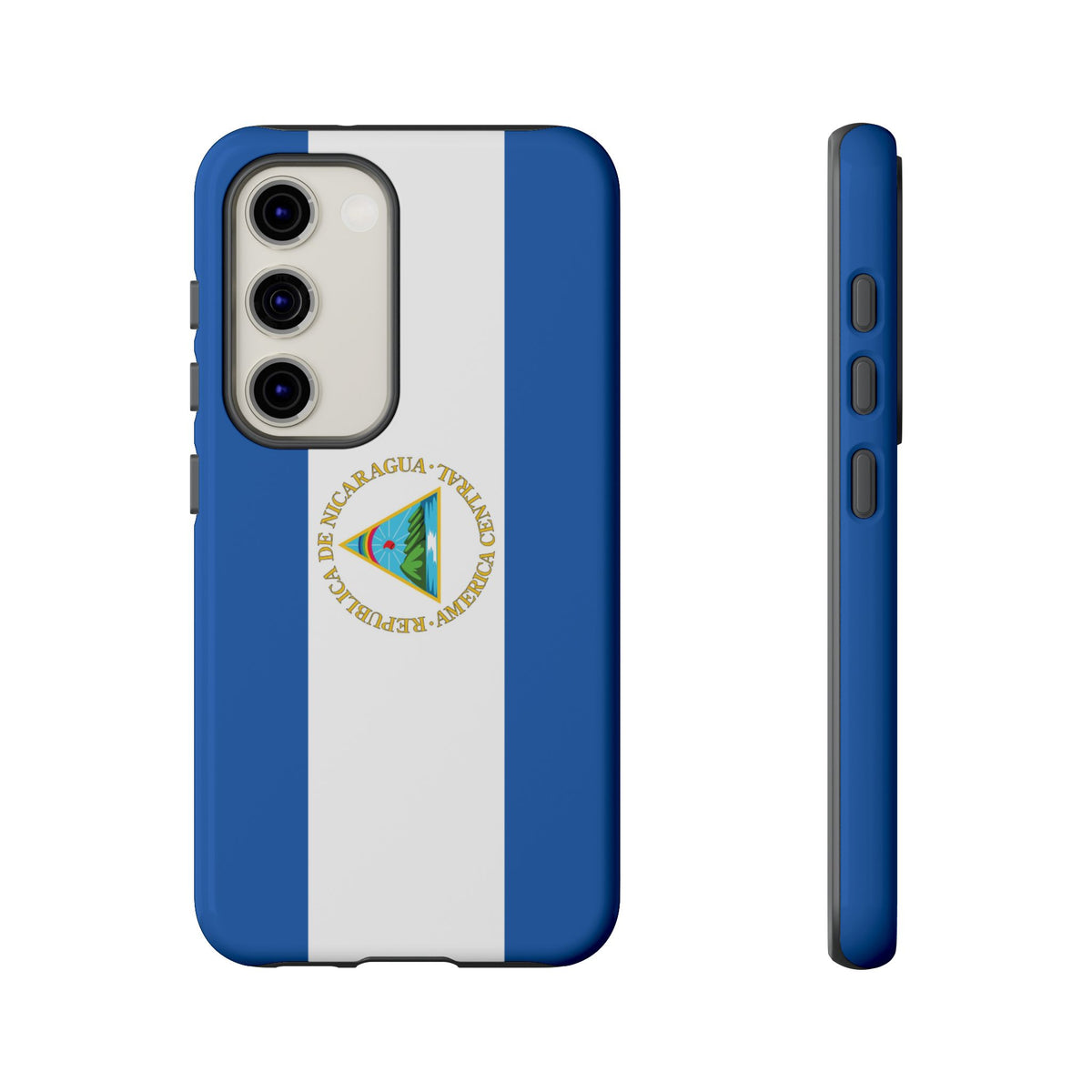 Nicaragua Flag Tough Phone Case - Irie Blues Boutique