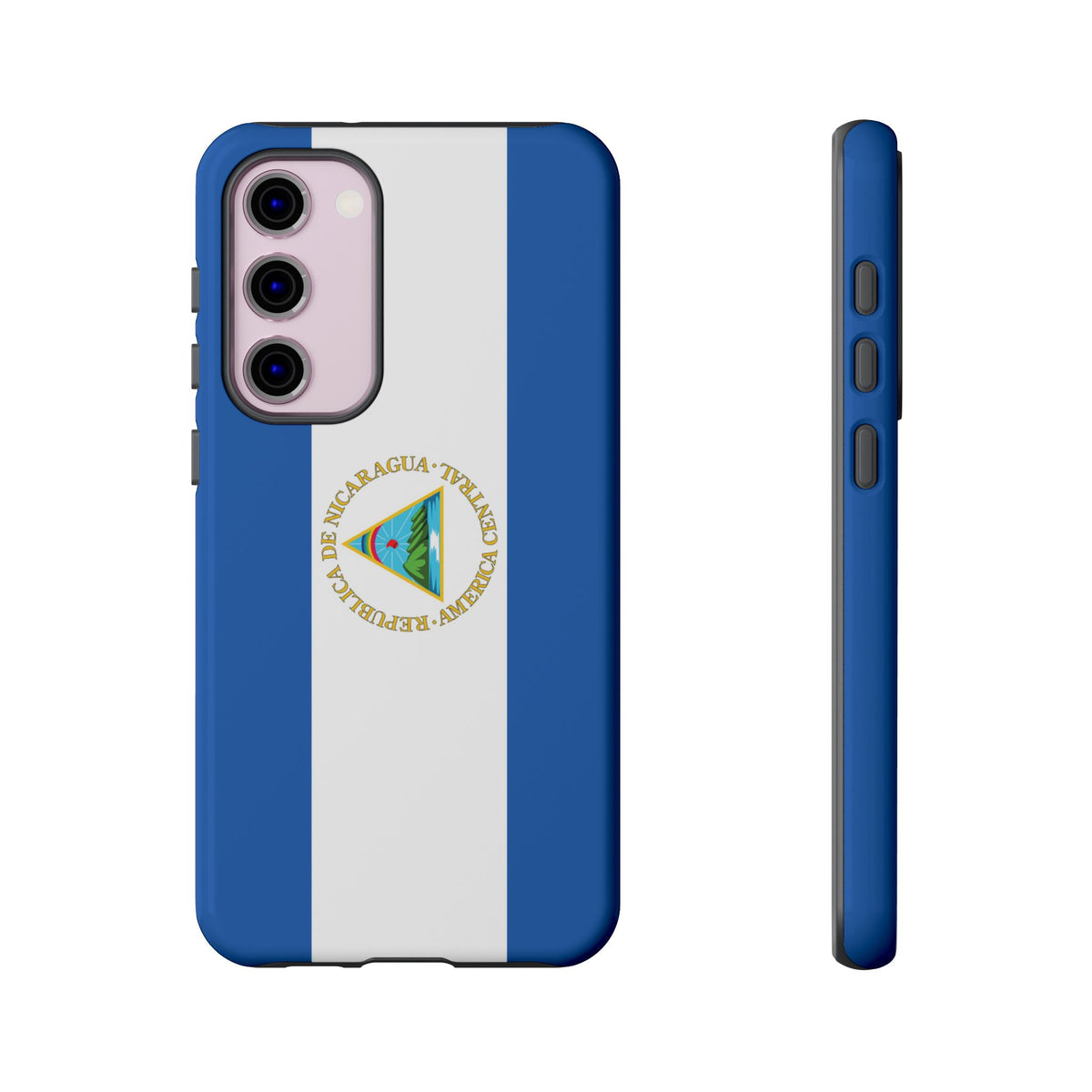 Nicaragua Flag Tough Phone Case - Irie Blues Boutique