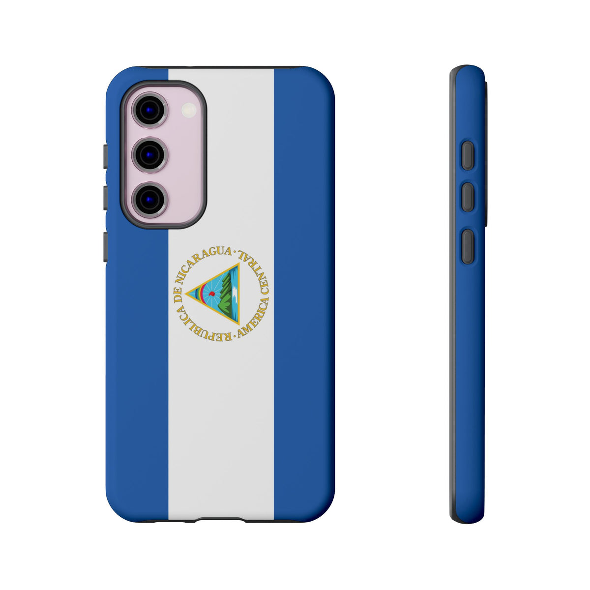 Nicaragua Flag Tough Phone Case - Irie Blues Boutique