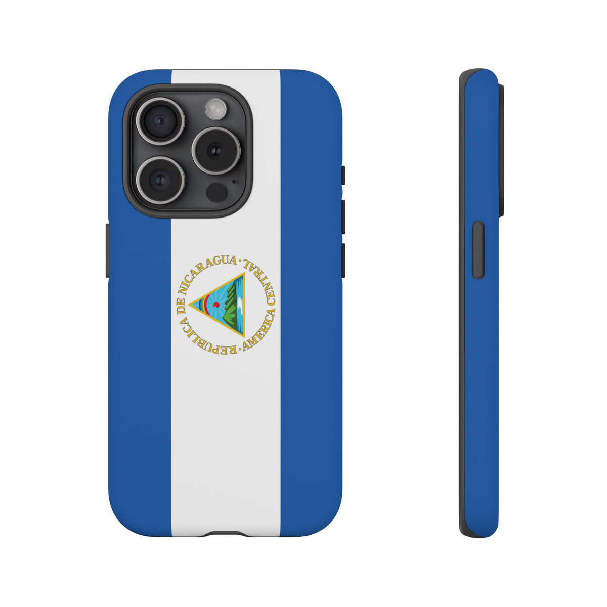 Nicaragua Flag Tough Phone Case - Irie Blues Boutique