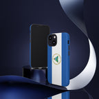 Nicaragua Flag Tough Phone Case - Irie Blues Boutique