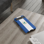 Nicaragua Flag Tough Phone Case - Irie Blues Boutique