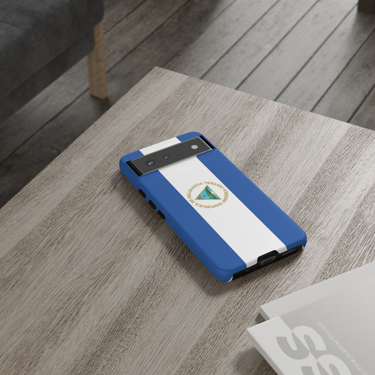 Nicaragua Flag Tough Phone Case - Irie Blues Boutique