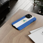 Nicaragua Flag Tough Phone Case - Irie Blues Boutique