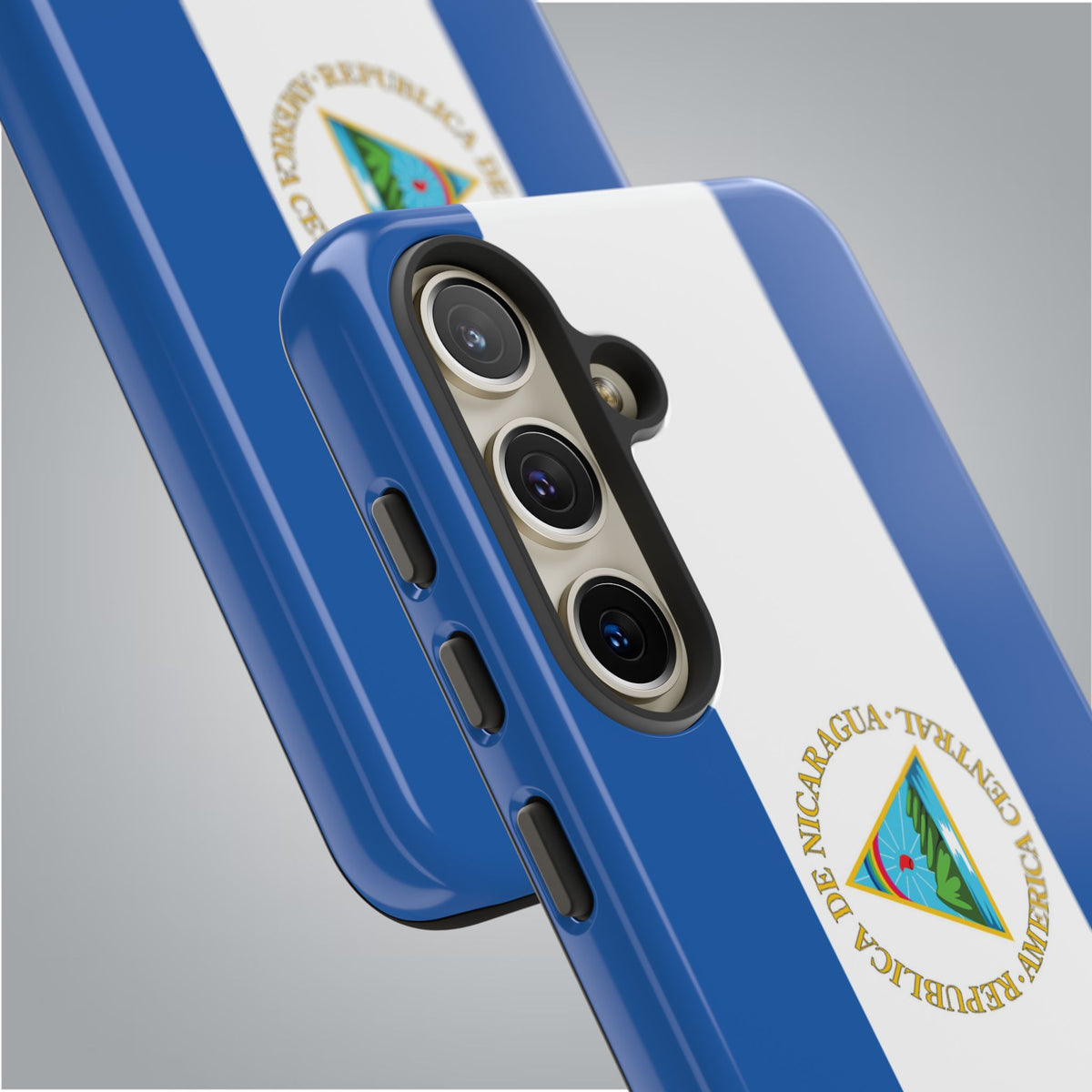 Nicaragua Flag Tough Phone Case - Irie Blues Boutique
