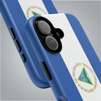 Nicaragua Flag Tough Phone Case - Irie Blues Boutique