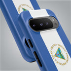 Nicaragua Flag Tough Phone Case - Irie Blues Boutique
