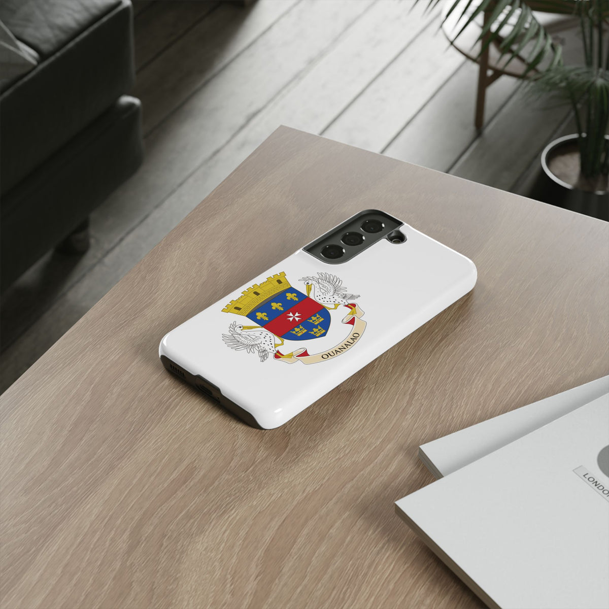 St Barthélemy Flag Tough Phone Case - Irie Blues Boutique
