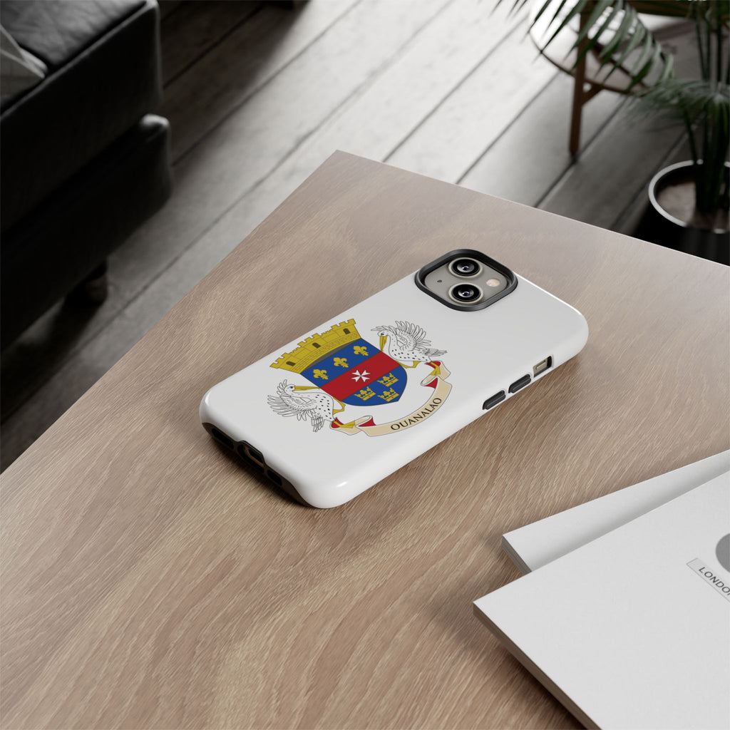 St Barthélemy Flag Tough Phone Case - Irie Blues Boutique